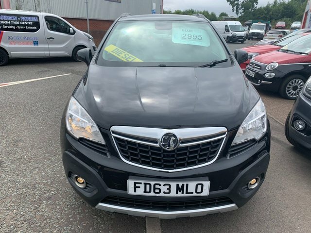 Vauxhall Mokka 2014 1.7 Cdti Tech Line Suv 2Wd Black #2