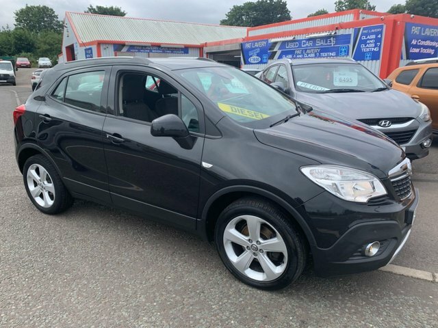 Vauxhall Mokka 2014 1.7 Cdti Tech Line Suv 2Wd Black