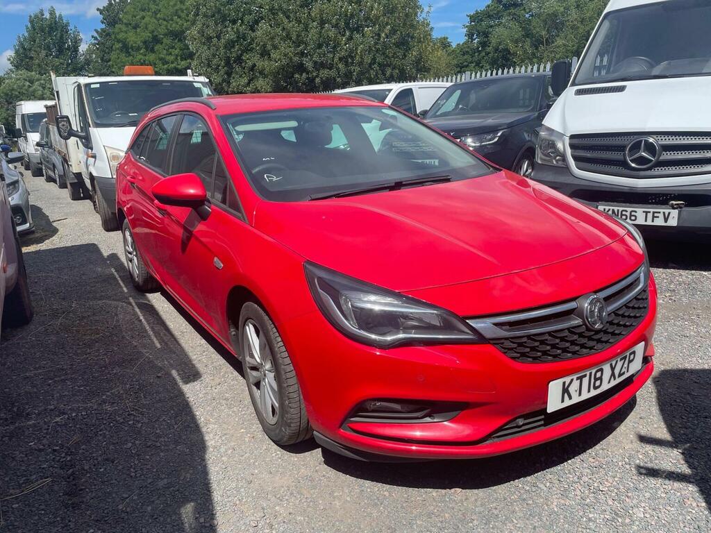 Vauxhall Astra 1.0I Turbo Ecotec Design Sports Tourer Euro 6 Ss Red #2