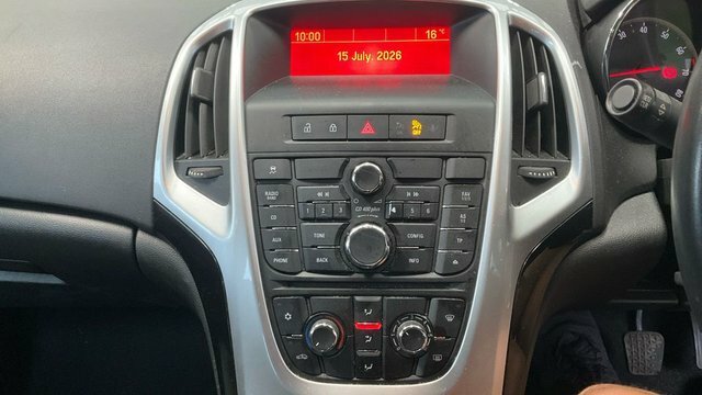 Vauxhall Astra 1.6I Excite Hatchback Euro 6 11 Black