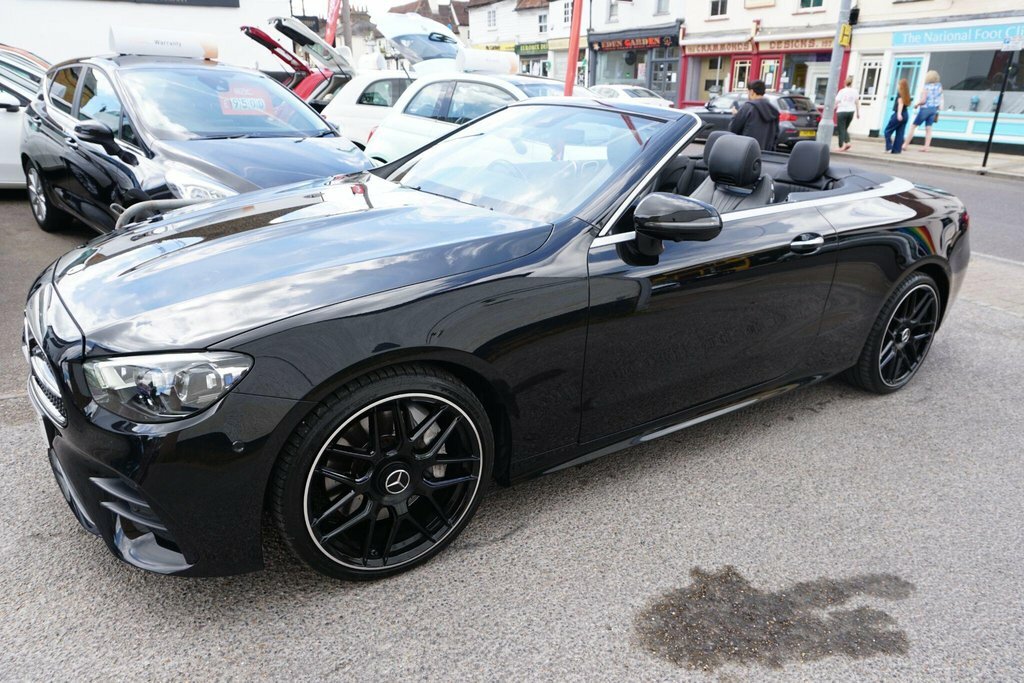 Mercedes-Benz E Class 2.0 E300h Mhev Amg Line Night Edition Premium Plu KE21YVF Black #6