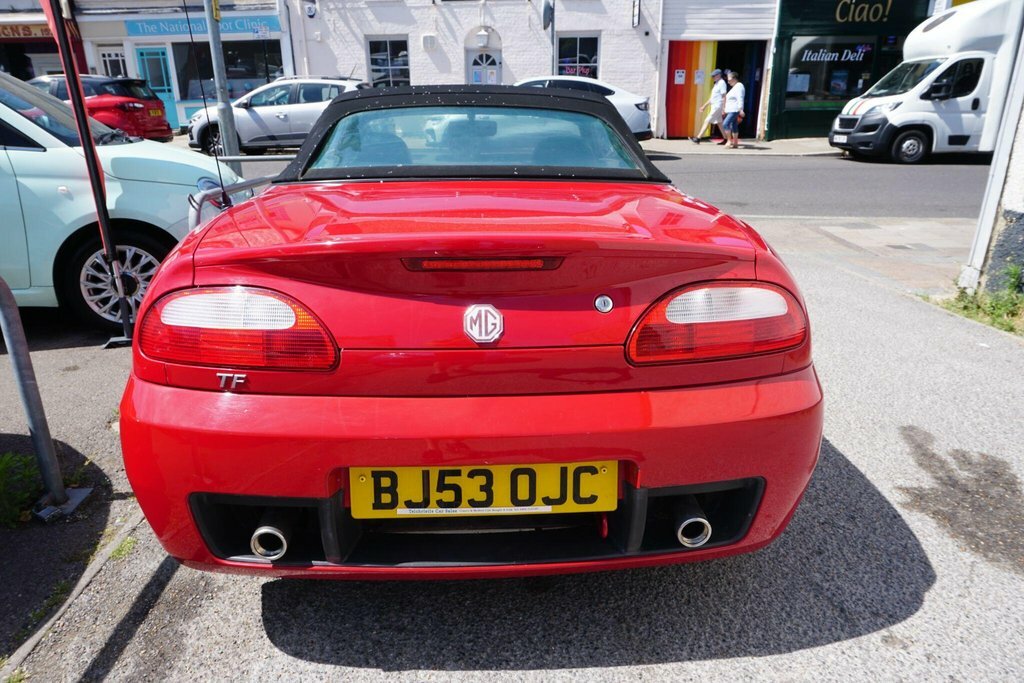 MG MGTF 1.8 Convertible 189 G Km 134 Bh Grey #11