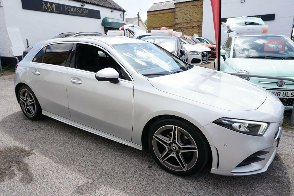Mercedes-Benz A Class 1.5 A180d Amg Line Premium 7G-dct Euro 6 Ss 5 Silver