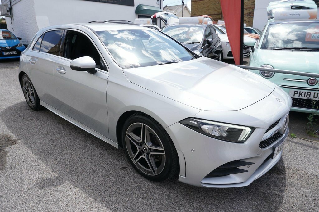 Mercedes-Benz A Class 1.5 A180d Amg Line Premium 7G-dct Euro 6 Ss 5 KX19AHS Silver #5