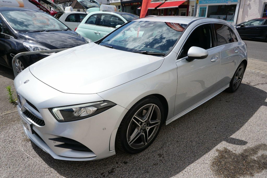 Mercedes-Benz A Class 1.5 A180d Amg Line Premium 7G-dct Euro 6 Ss 5 KX19AHS Silver #3