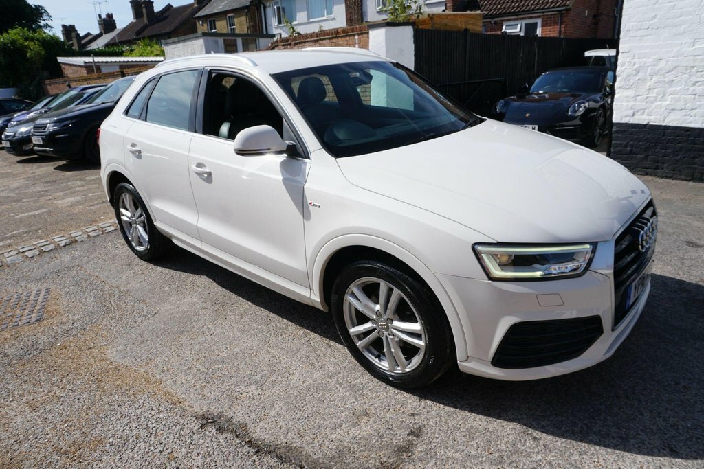 Audi Q3 2.0 Tdi S Line Euro 6 Ss White #5
