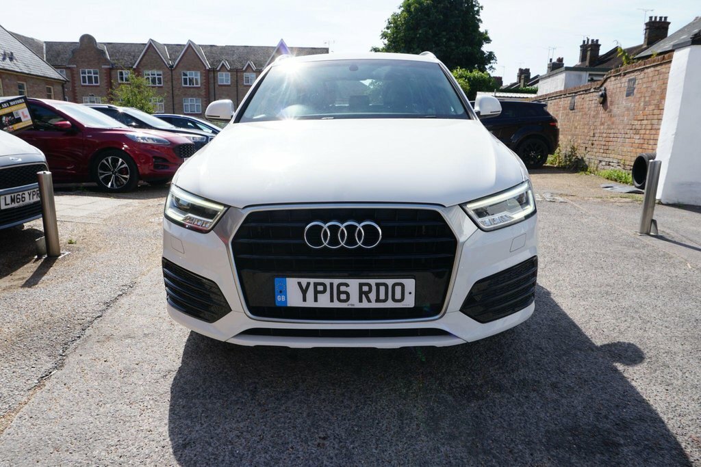 Audi Q3 2.0 Tdi S Line Euro 6 Ss White #2