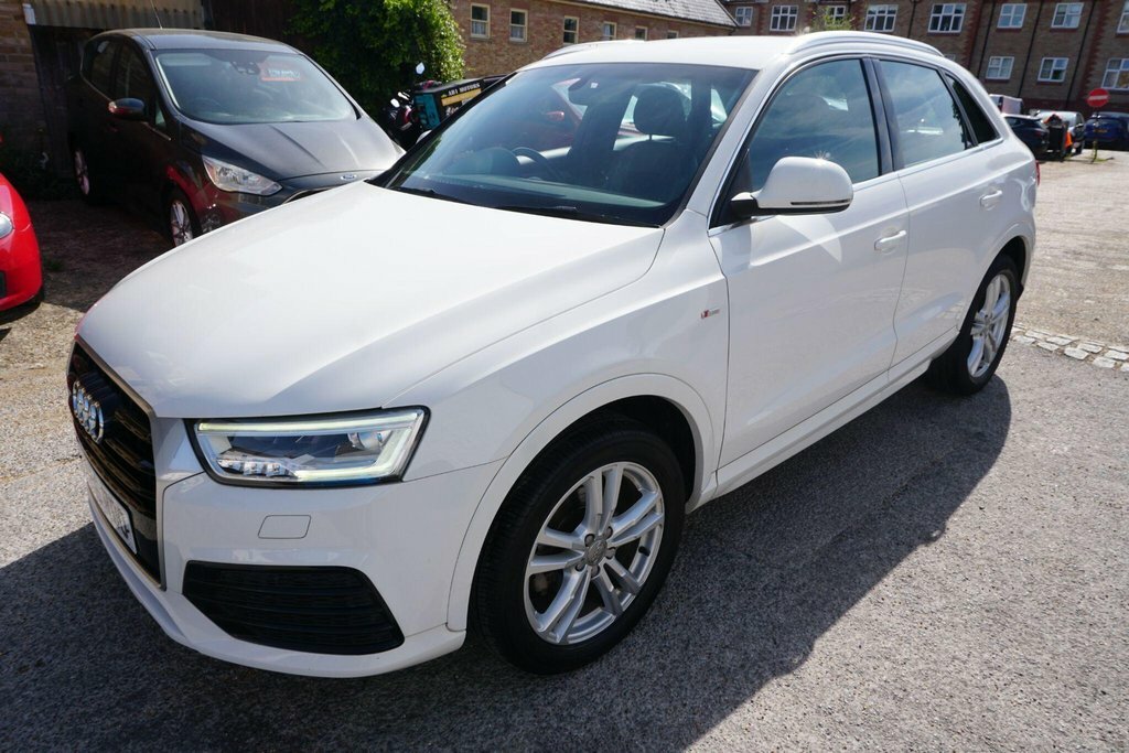 Audi Q3 2.0 Tdi S Line Euro 6 Ss White #3
