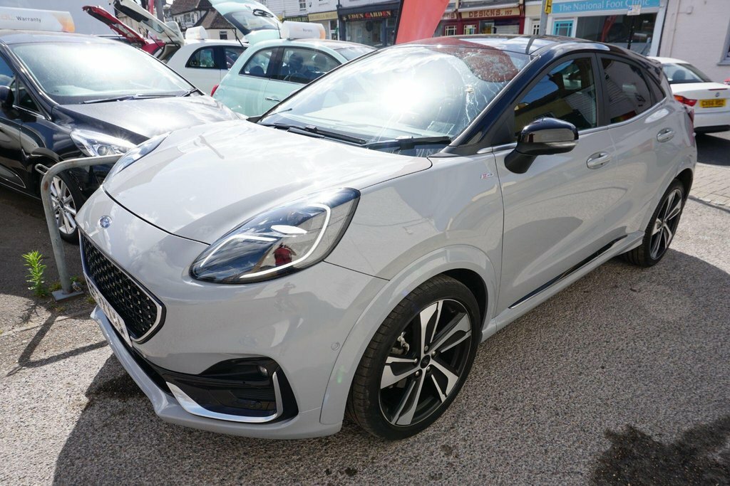 Ford Puma 1.0T Ecoboost Mhev St-line Vignale Dct Euro 6 Ss Grey #3