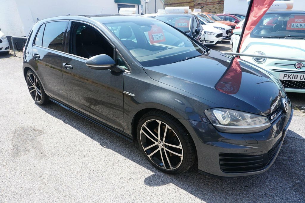 Volkswagen Golf 2.0 Tdi Bluemotion Tech Gtd Dsg Euro 6 Ss HF66KKW Grey #5