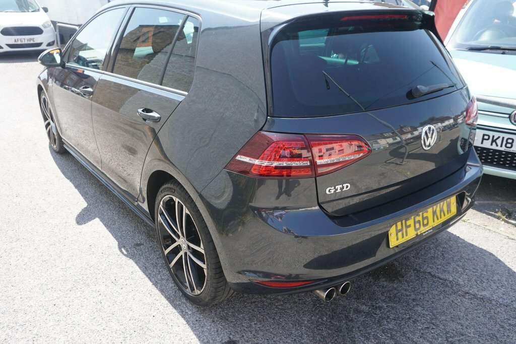 Volkswagen Golf 2.0 Tdi Bluemotion Tech Gtd Dsg Euro 6 Ss HF66KKW Grey #4