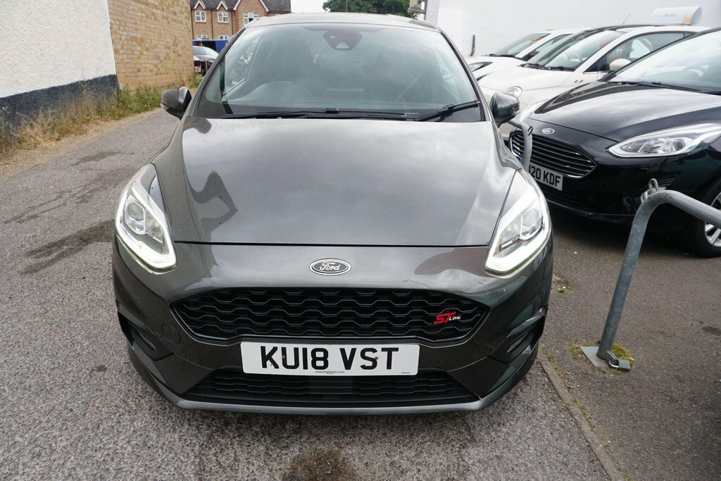 Ford Fiesta 1.0T Ecoboost St-line Euro 6 Ss Grey #4