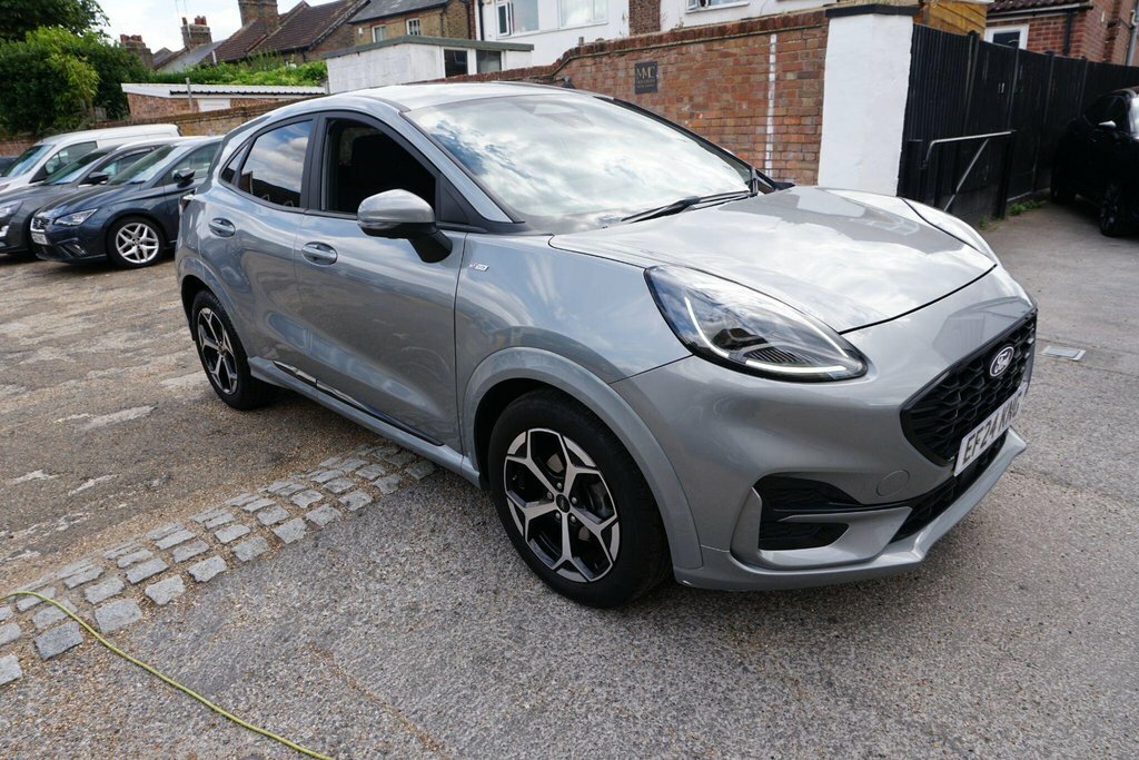 Ford Puma 1.0T Ecoboost Mhev St-line Dct Euro 6 Ss Silver
