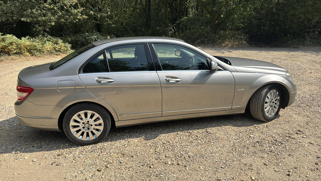 Mercedes-Benz C Class Saloon Silver #13