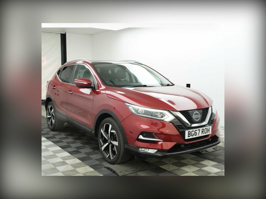 Nissan Qashqai 1.6 Dig-t Tekna Euro 6 Ss Red