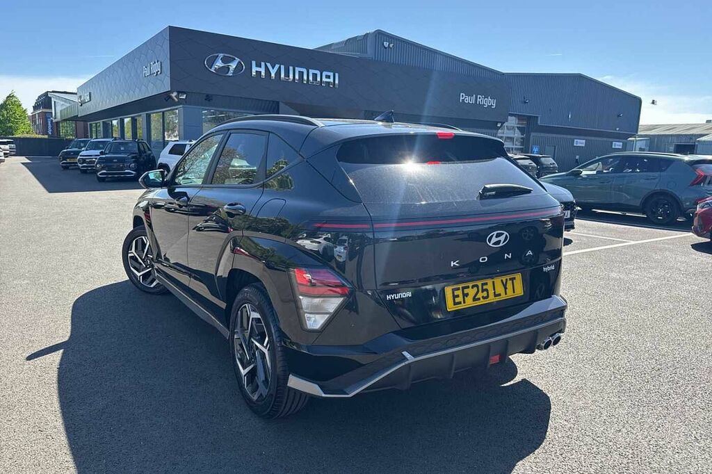 Hyundai Kona 1.6 Hybrid 129 N Line Dct EF25LYT Black #3