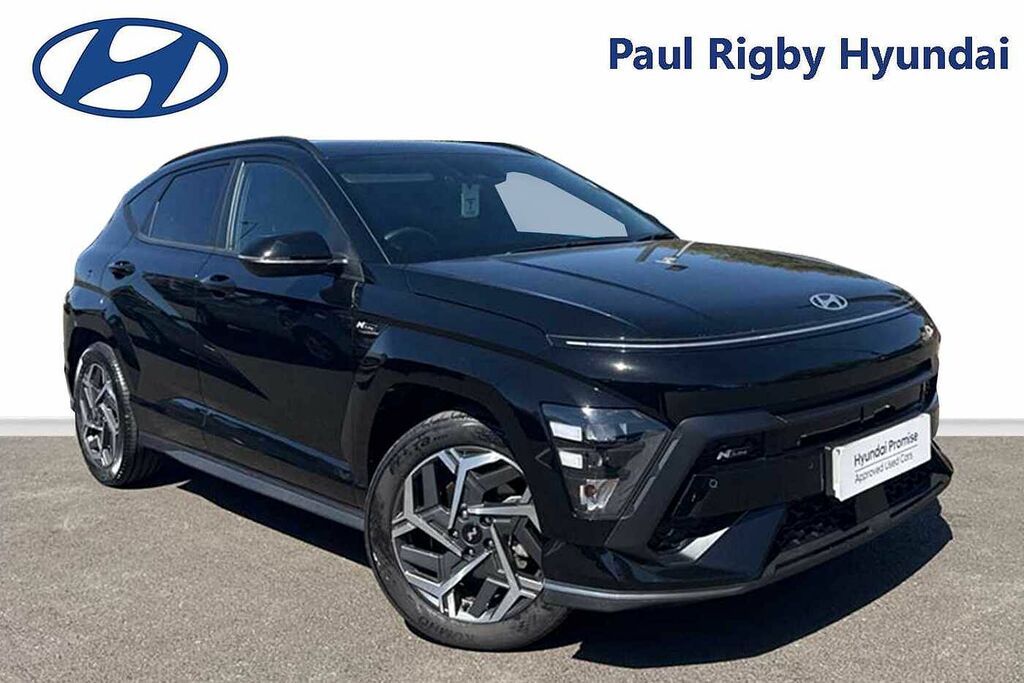 Hyundai Kona 1.6 Hybrid 129 N Line Dct EF25LYT Black