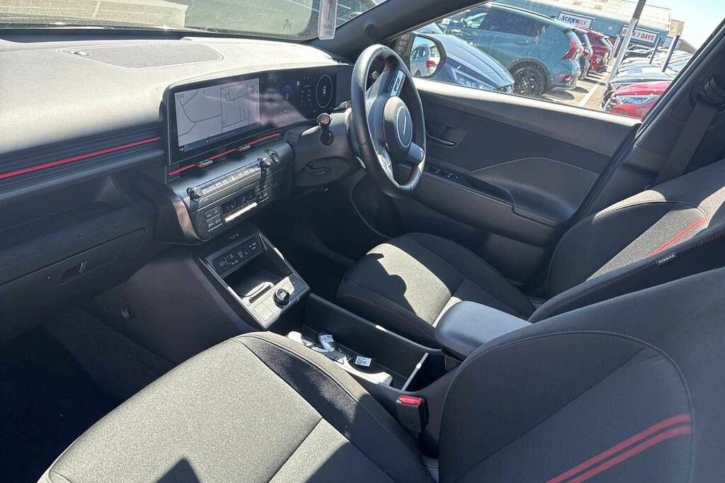 Hyundai Kona 1.6 Hybrid 129 N Line Dct EF25LYT Black #2