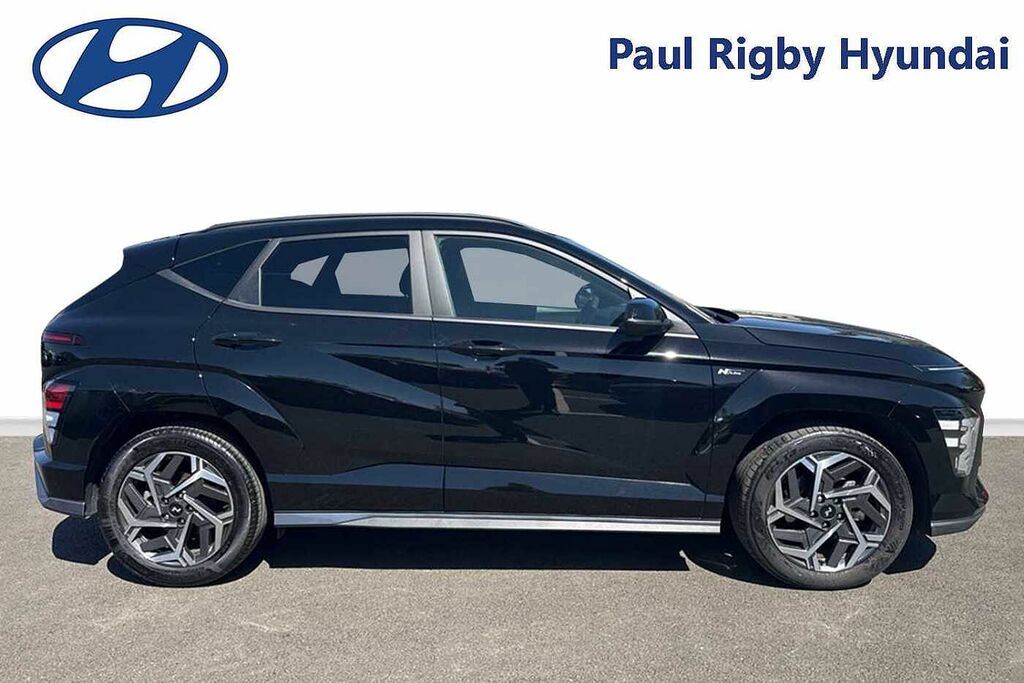 Hyundai Kona 1.6 Hybrid 129 N Line Dct EF25LYT Black #4