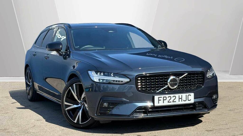 Volvo V90 B4 194Bhp R-design Mild Hybrid - Adaptive Cruis Blue
