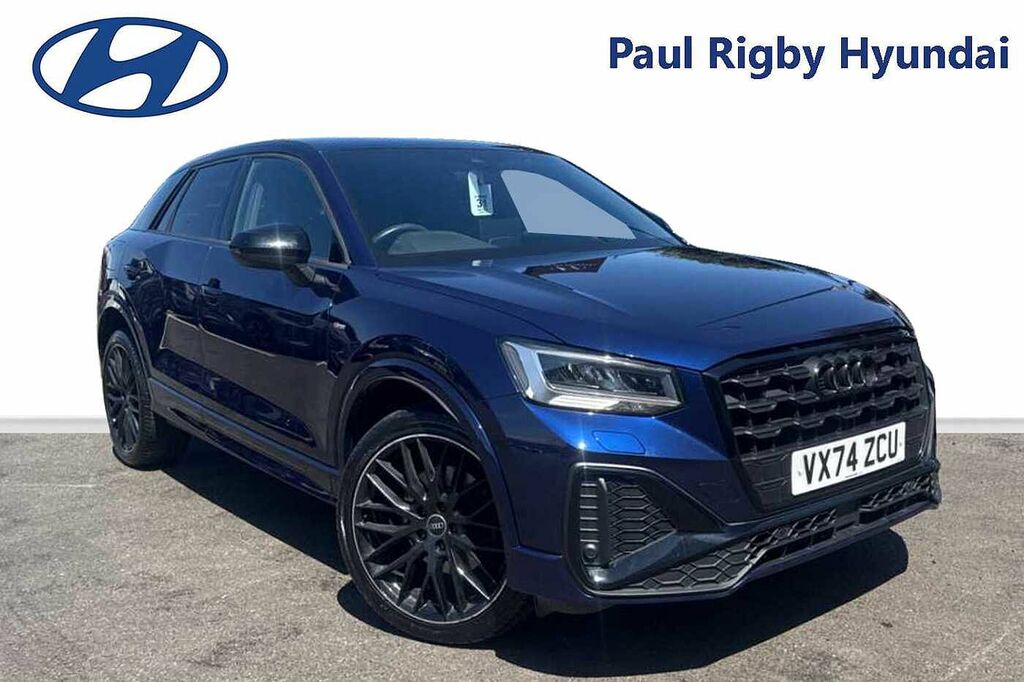 Audi Q2 30 Tfsi 116 Black Edition Blue