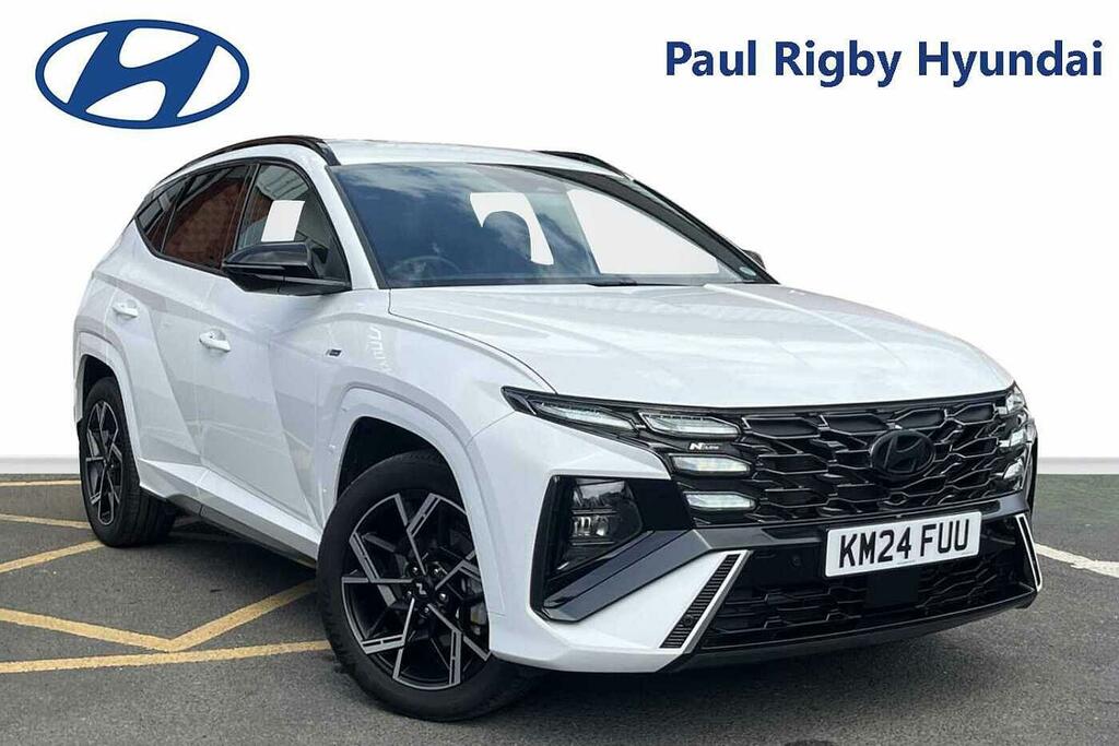Hyundai Tucson 1.6T Hybrid N Line White
