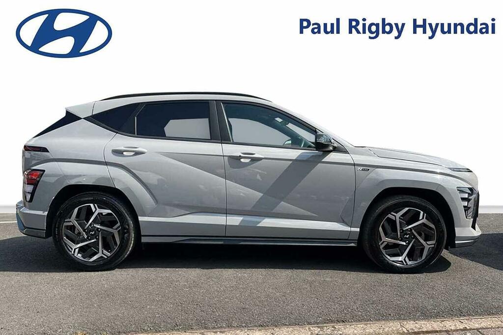 Hyundai Kona 1.6 Hybrid N Line Dct EF25LJZ Grey #4