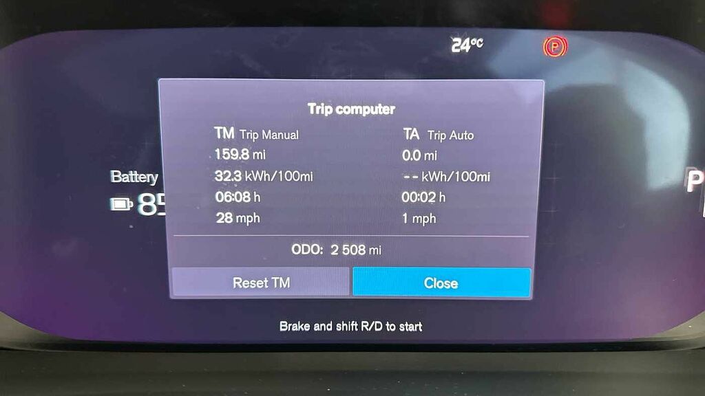 Volvo EC40 Twin Motor 82Kwh Ultra Suv Awd Silver #12