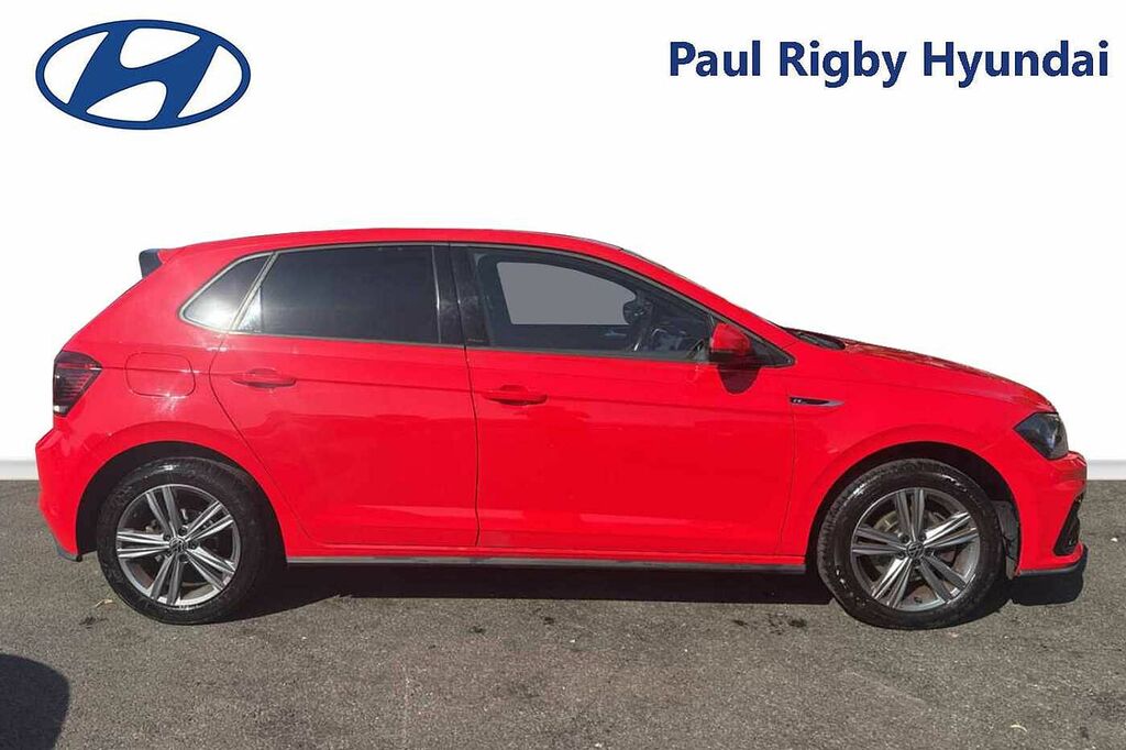 Volkswagen Polo 1.0 Tsi 110 R-line Dsg NM21KFV Red #5