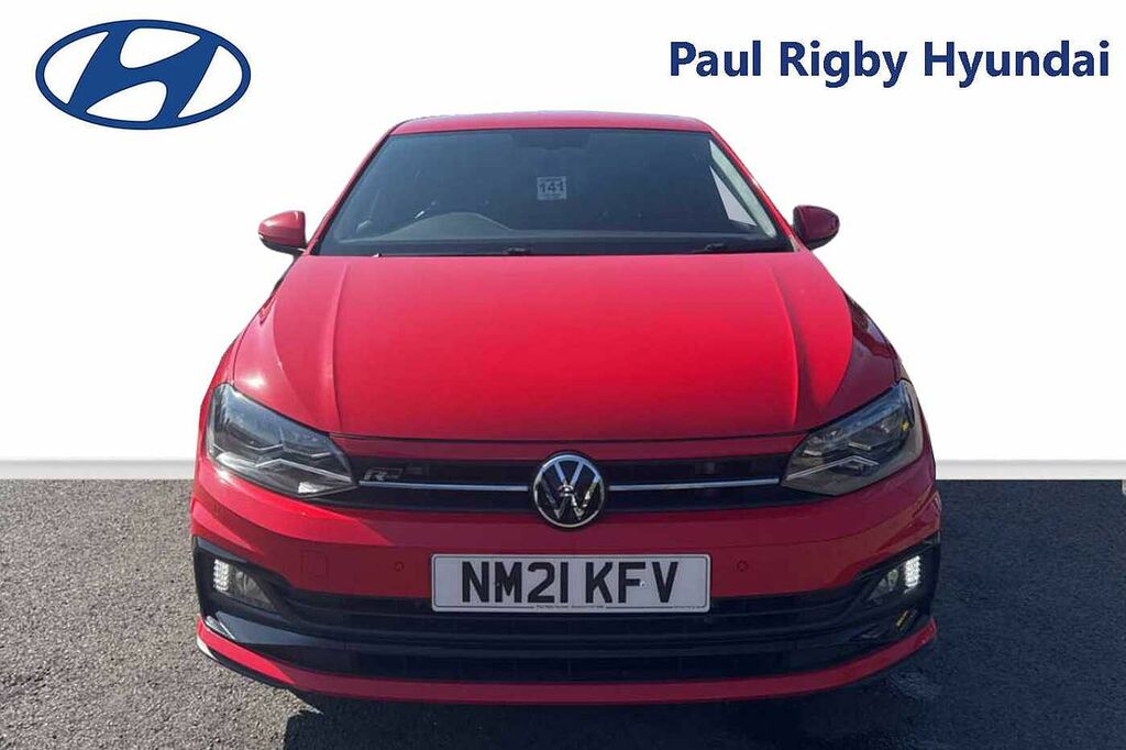 Volkswagen Polo 1.0 Tsi 110 R-line Dsg NM21KFV Red #3