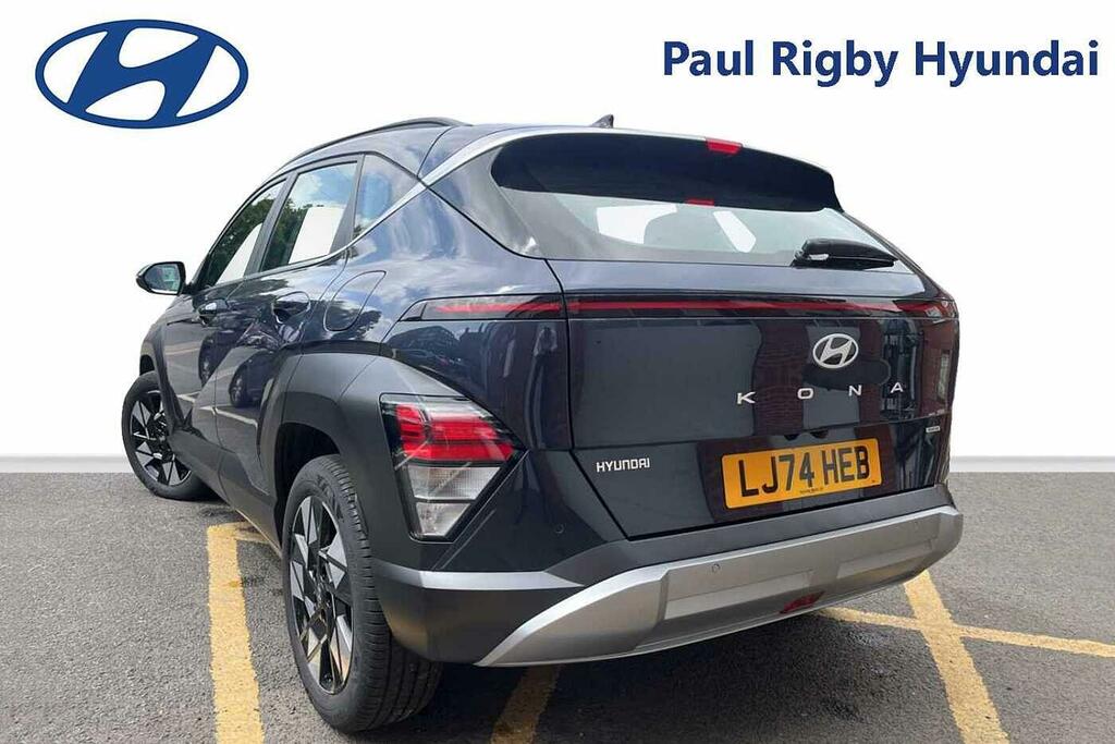 Hyundai Kona 1.6 Gdi Hybrid Advance Dct LJ74HEB Blue #3