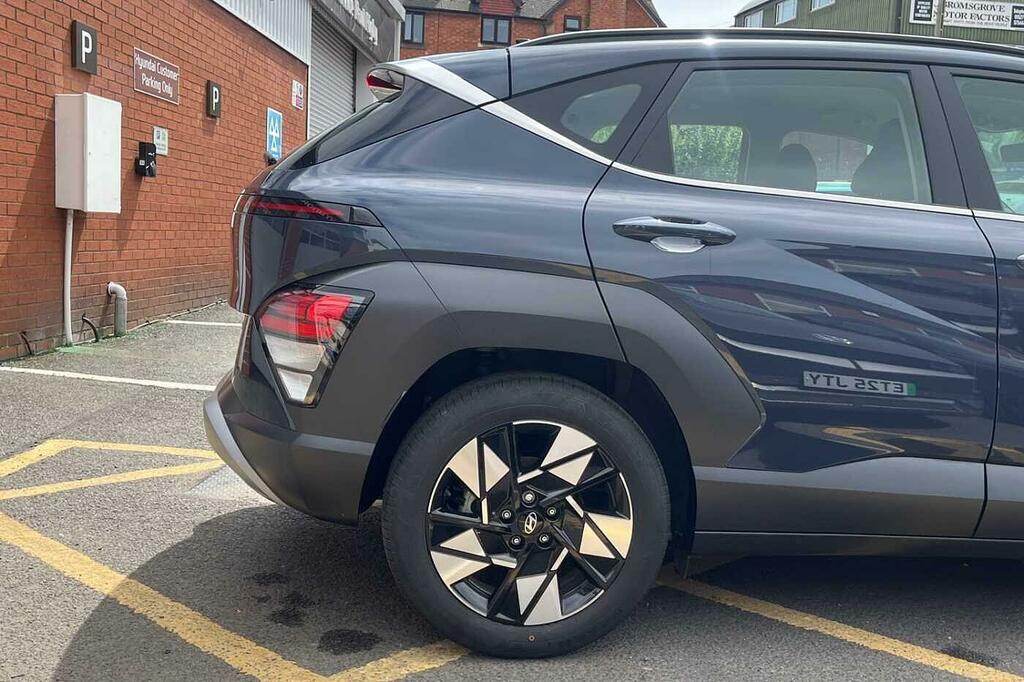 Hyundai Kona 1.6 Gdi Hybrid Advance Dct LJ74HEB Blue #4