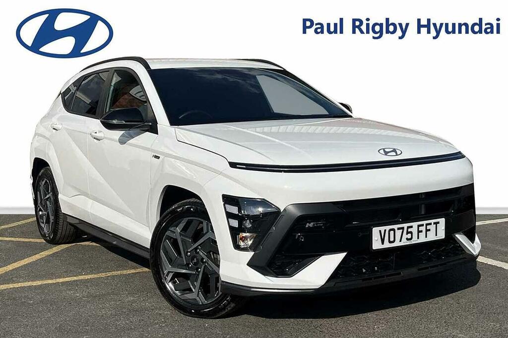 Hyundai Kona 1.6T N Line Dct White
