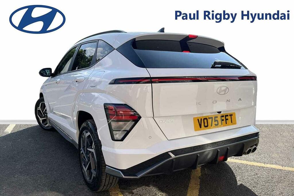 Hyundai Kona 1.6T N Line Dct VO75FFT White #3