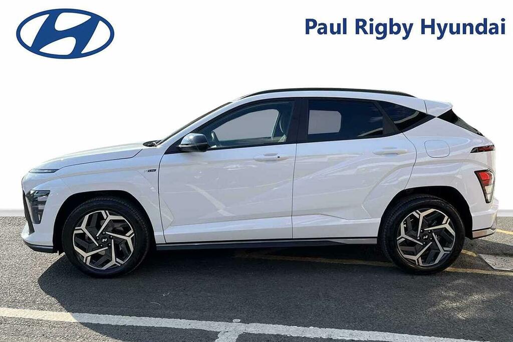 Hyundai Kona 1.6T N Line Dct VO75FFT White #4
