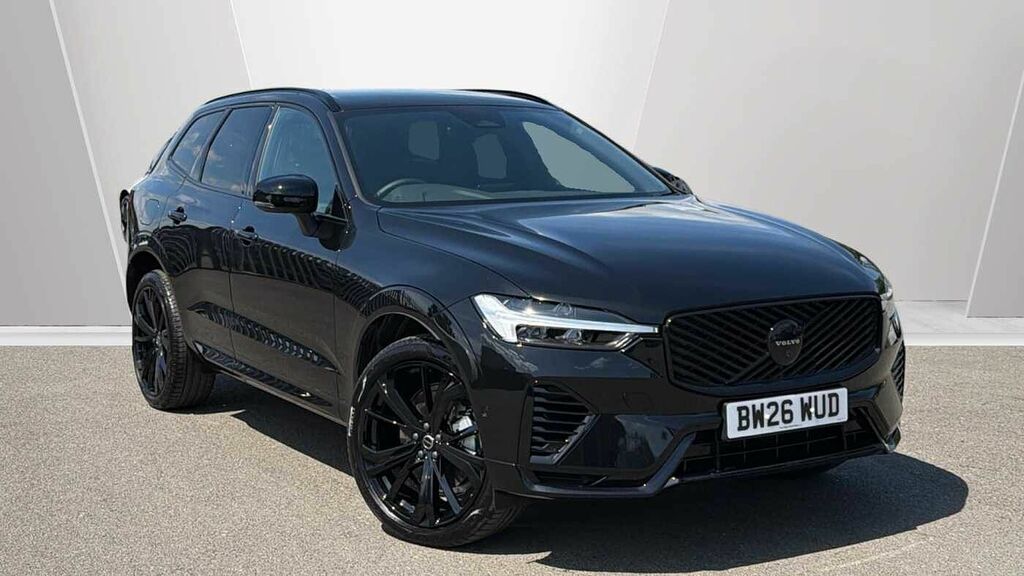 Volvo XC60 T6 345Bhp Black Edition Plus Awd Plug-in Hybrid Black