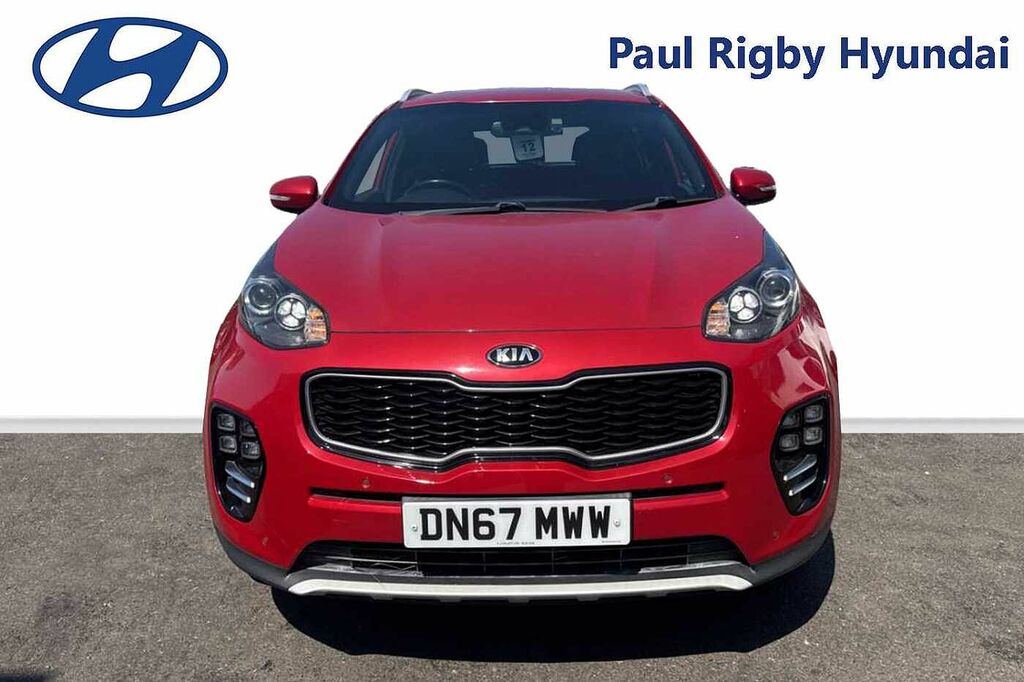 Kia Sportage 2.0 Crdi Gt-line Awd DN67MWW Red