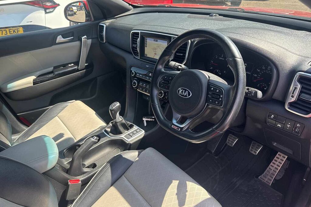 Kia Sportage 2.0 Crdi Gt-line Awd DN67MWW Red #5