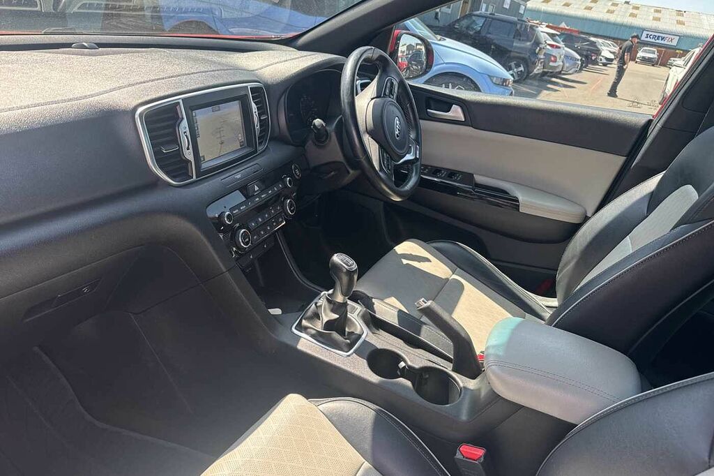 Kia Sportage 2.0 Crdi Gt-line Awd DN67MWW Red #2