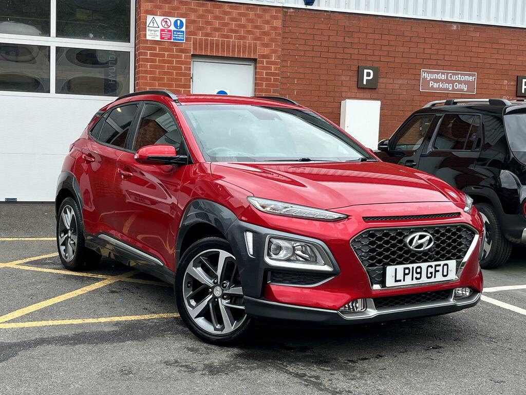 Hyundai Kona 1.0 T-gdi Blue Drive Premium Se Red