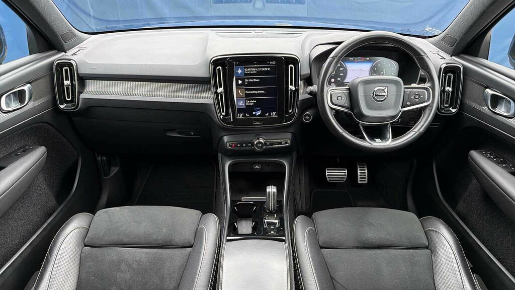 Volvo XC40 T3 161Bhp R-design - Heated Front Sea BT69ZGE Blue #5