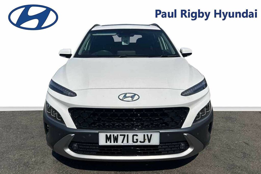 Hyundai Kona 1.6 Gdi Hybrid Ultimate Dct White