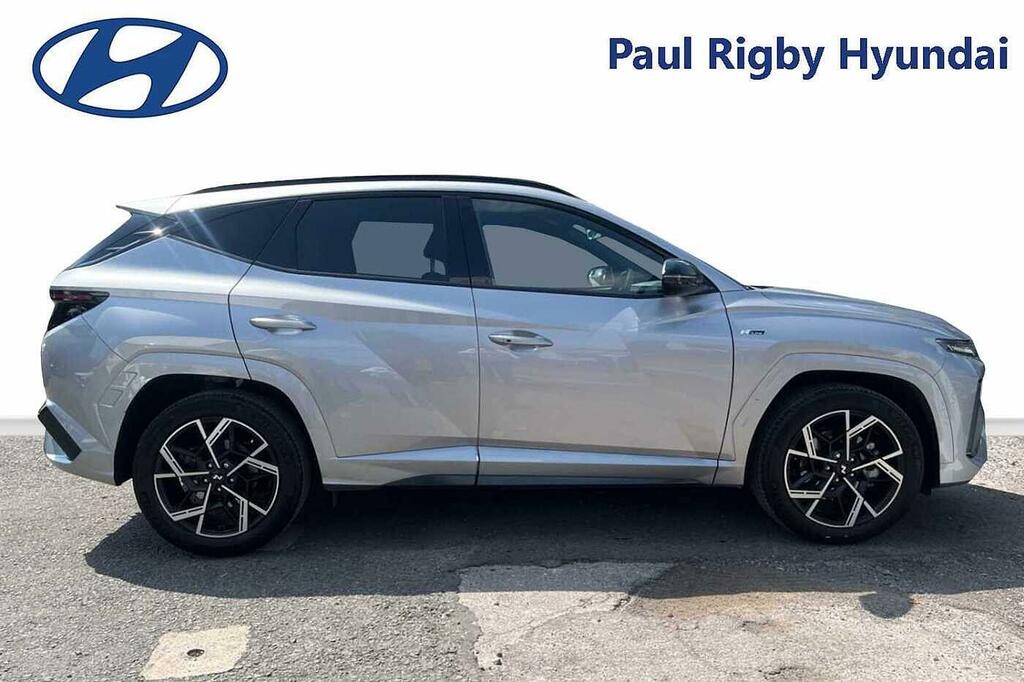 Hyundai Tucson 1.6T Hybrid N Line VO25OFB Silver #4
