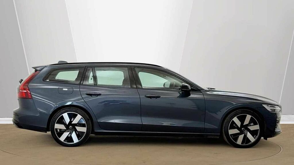 Volvo V60 T6 345Bhp Plus Dark Awd Plug-in Hybrid - Rear P Blue #2