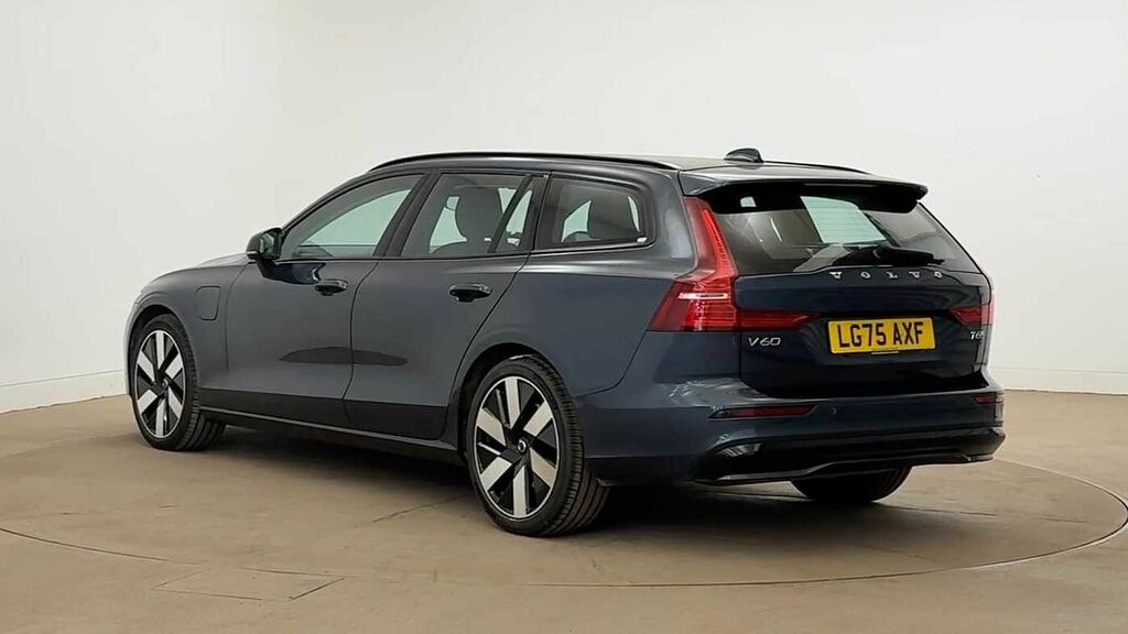 Volvo V60 T6 345Bhp Plus Dark Awd Plug-in Hybrid - Rear P Blue #5