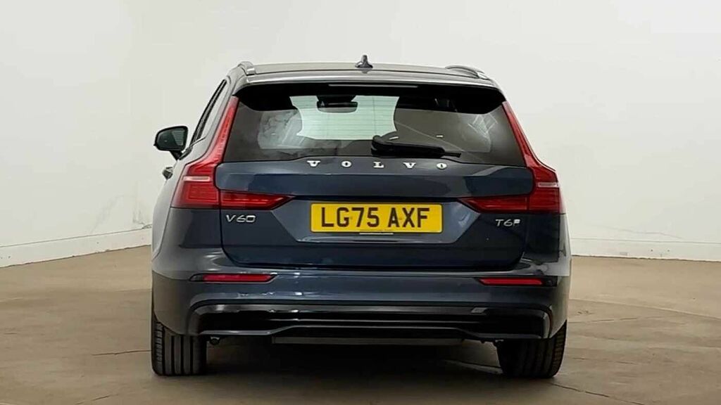 Volvo V60 T6 345Bhp Plus Dark Awd Plug-in Hybrid - Rear P Blue #4