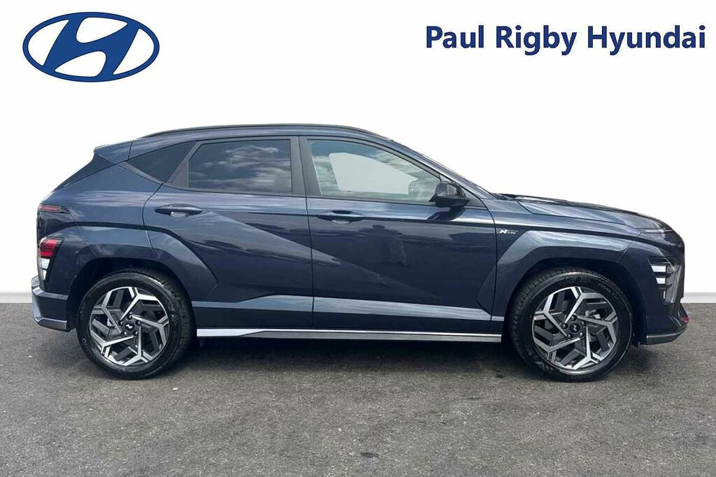 Hyundai Kona 1.6 Hybrid 138 N Line Dct Blue #3