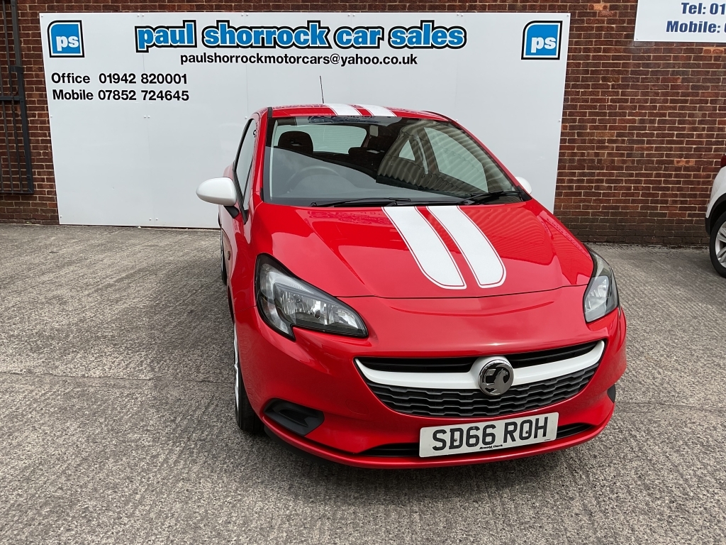 Vauxhall Corsa Hatchback 1.4 Sting Ecoflex Red