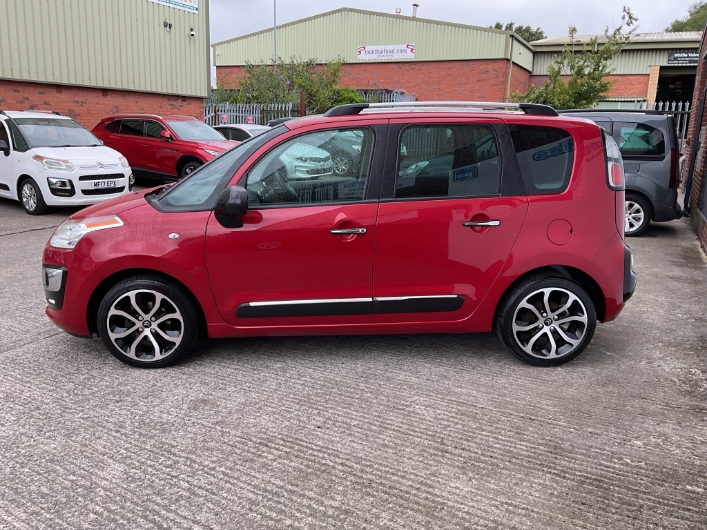Citroen C3 Picasso Mpv 1.6 Bluehdi Platinum Red #2