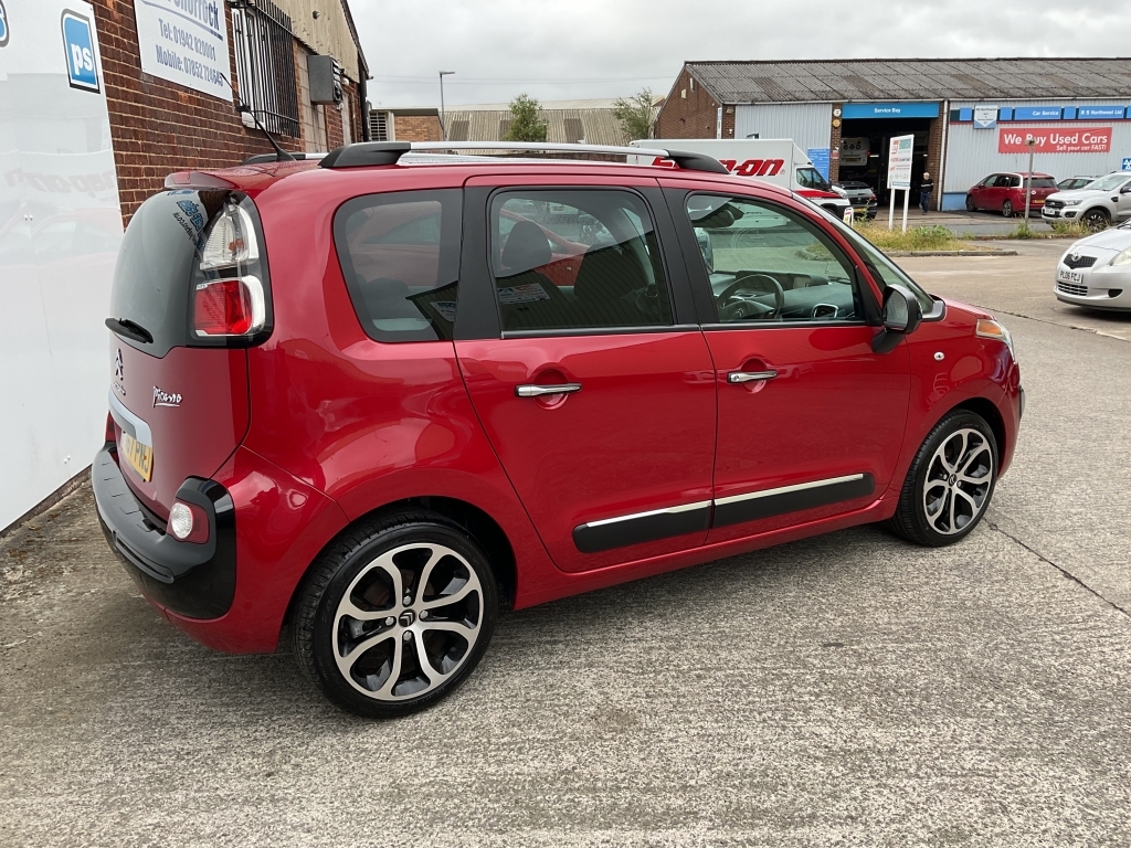 Citroen C3 Picasso Mpv 1.6 Bluehdi Platinum Red #4